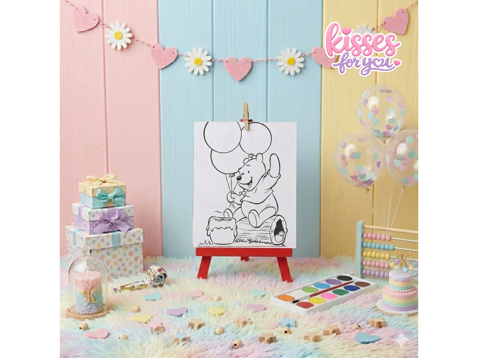 Atril para pintar souvenir