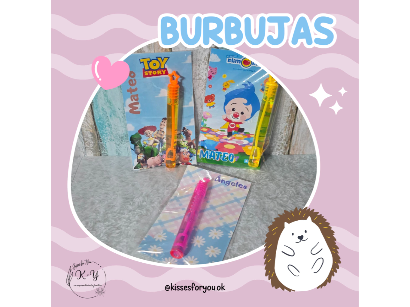 Burbujero personalizado