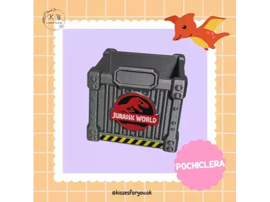 Pochoclera jurassic jaula