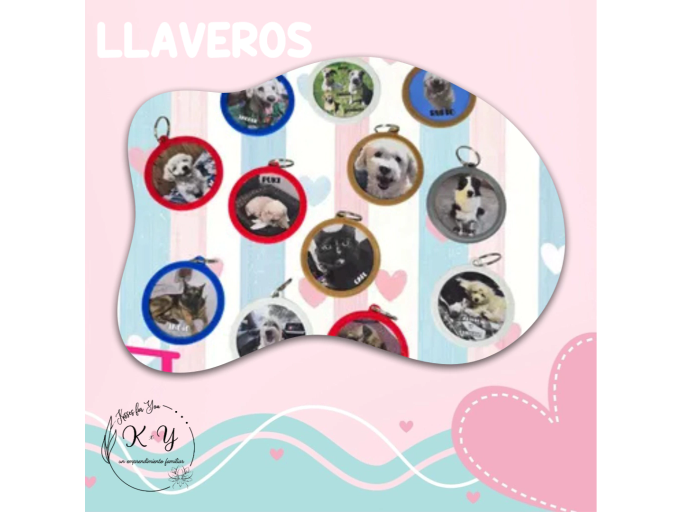 Llaveros personalizados