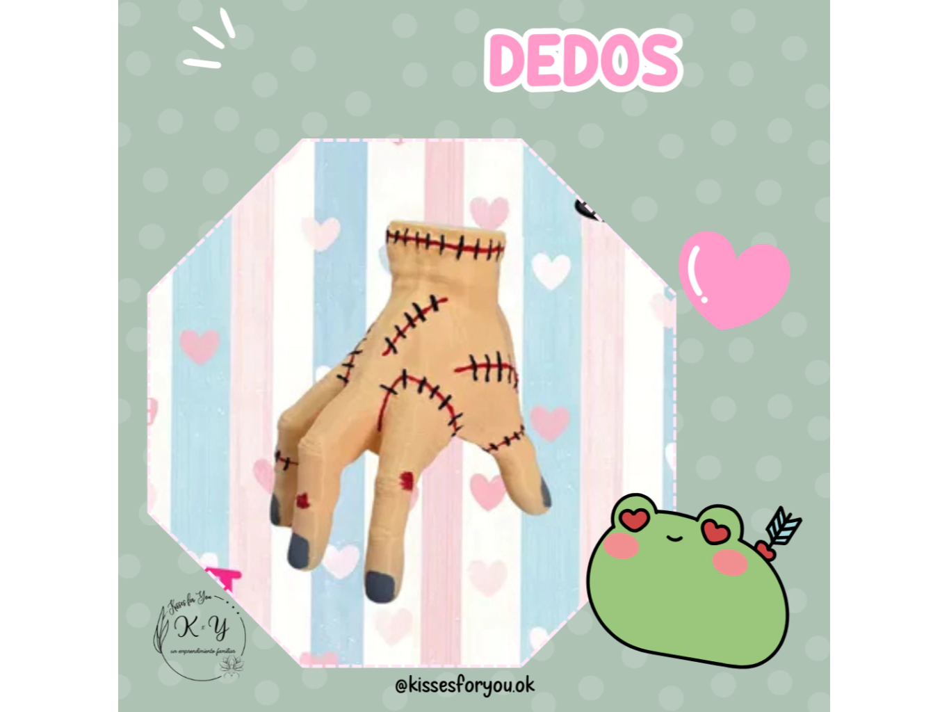 Dedos impreso en 3d