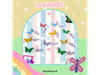 Llaveros Mariposa 2 colores + nombre 2 colores COMBO por 5 (el par)