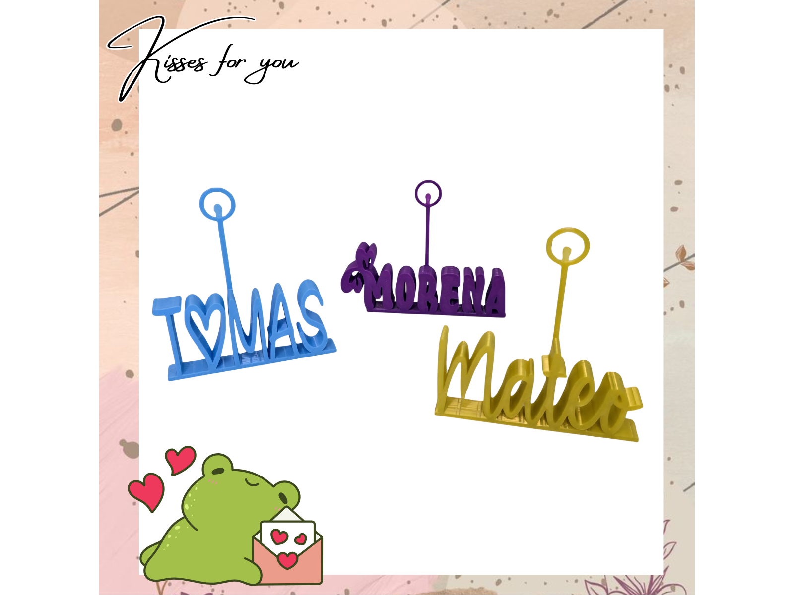 PORTA FOTOS combo por 10 unidades