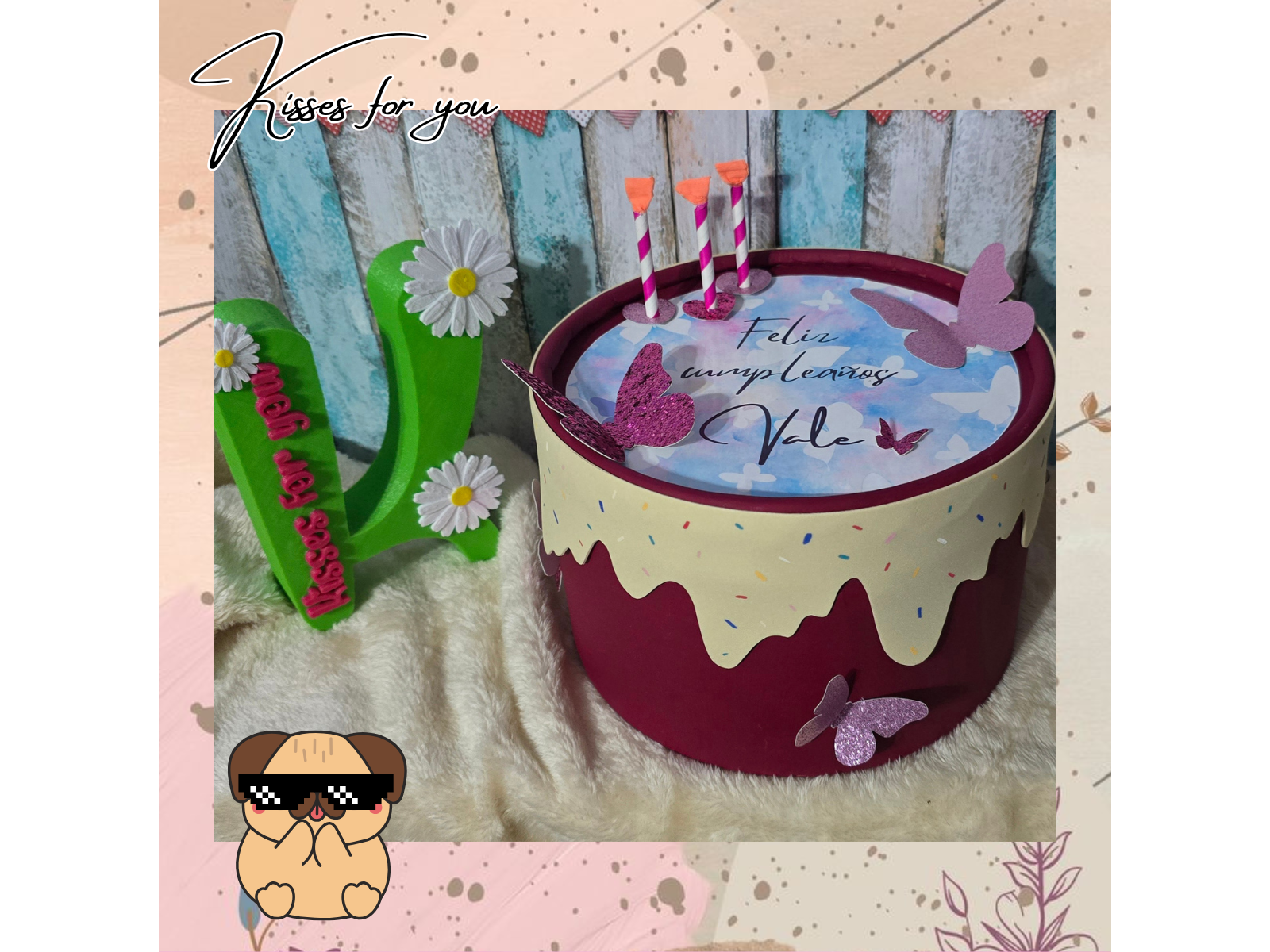 Torta box personalizada