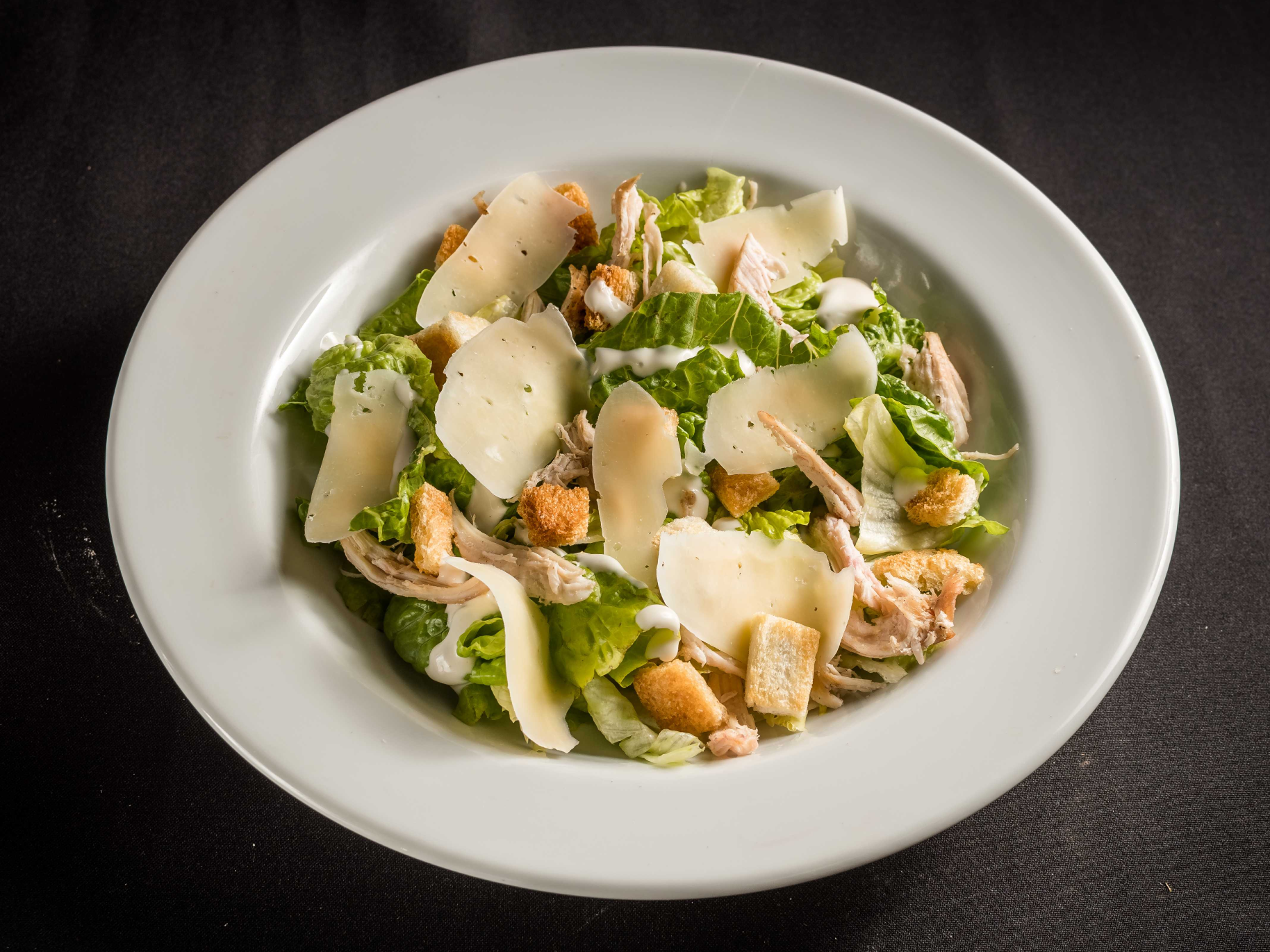 Caesar con langostinos
