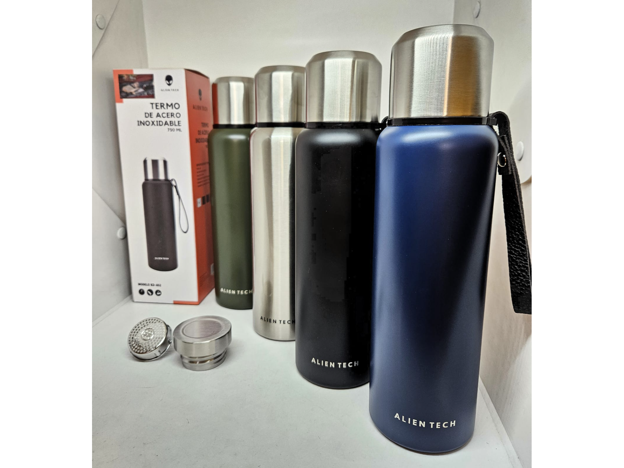 Termo 750ml. ALIEN TECH. Acero inox.