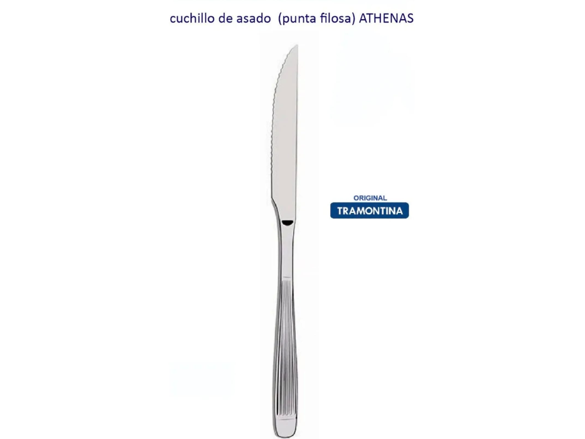 CUCHILLO MESA ACERO TRAMONTINA ATHENAS x 6 UNIDADES