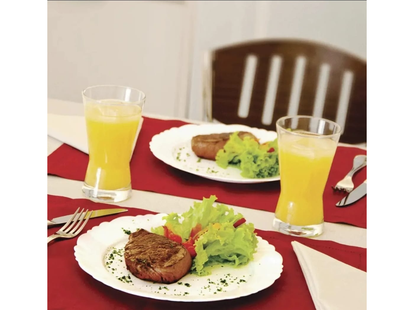 PLATO PLAYO NADIR OPALINE PETALA 25,5 CM x 6 UNIDADES