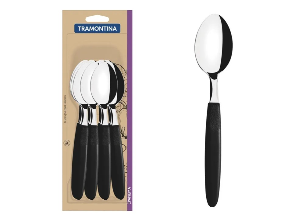 CUCHARA TRAMONTINA IPANEMA x 6 UNIDADES