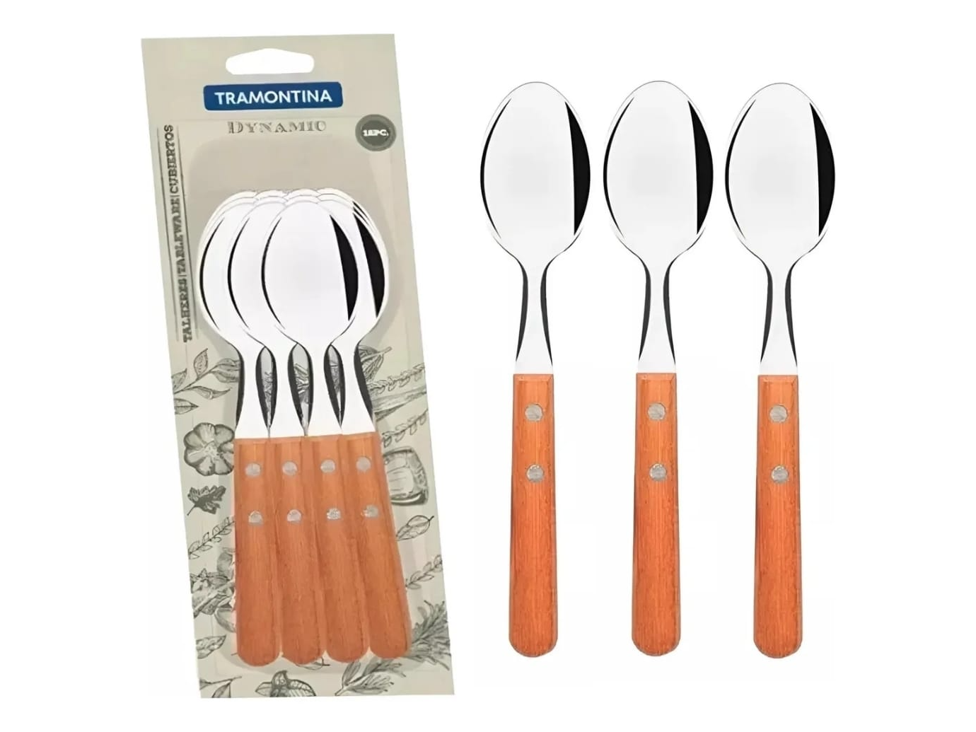 CUCHARA MESA TRAMONTINA DYNAMIC x 6 UNIDADES