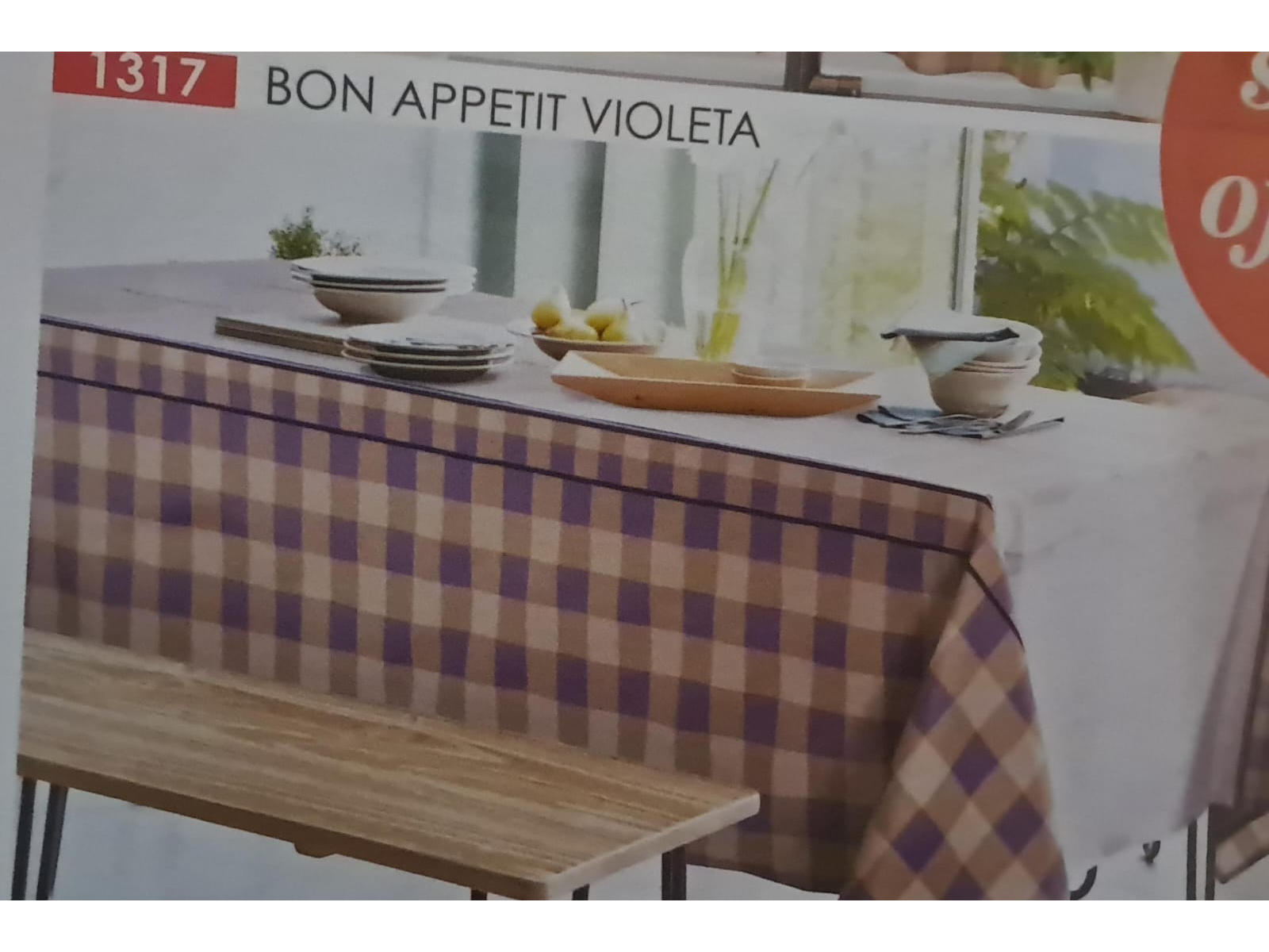 MANTEL BON APPETIT JEAN CARTIER