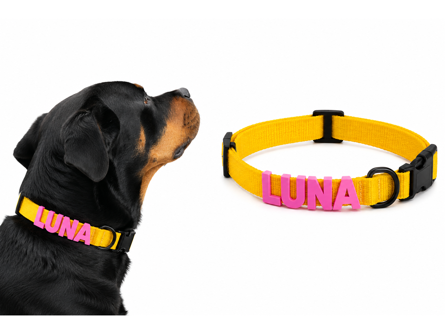 Letras para personalizar collar