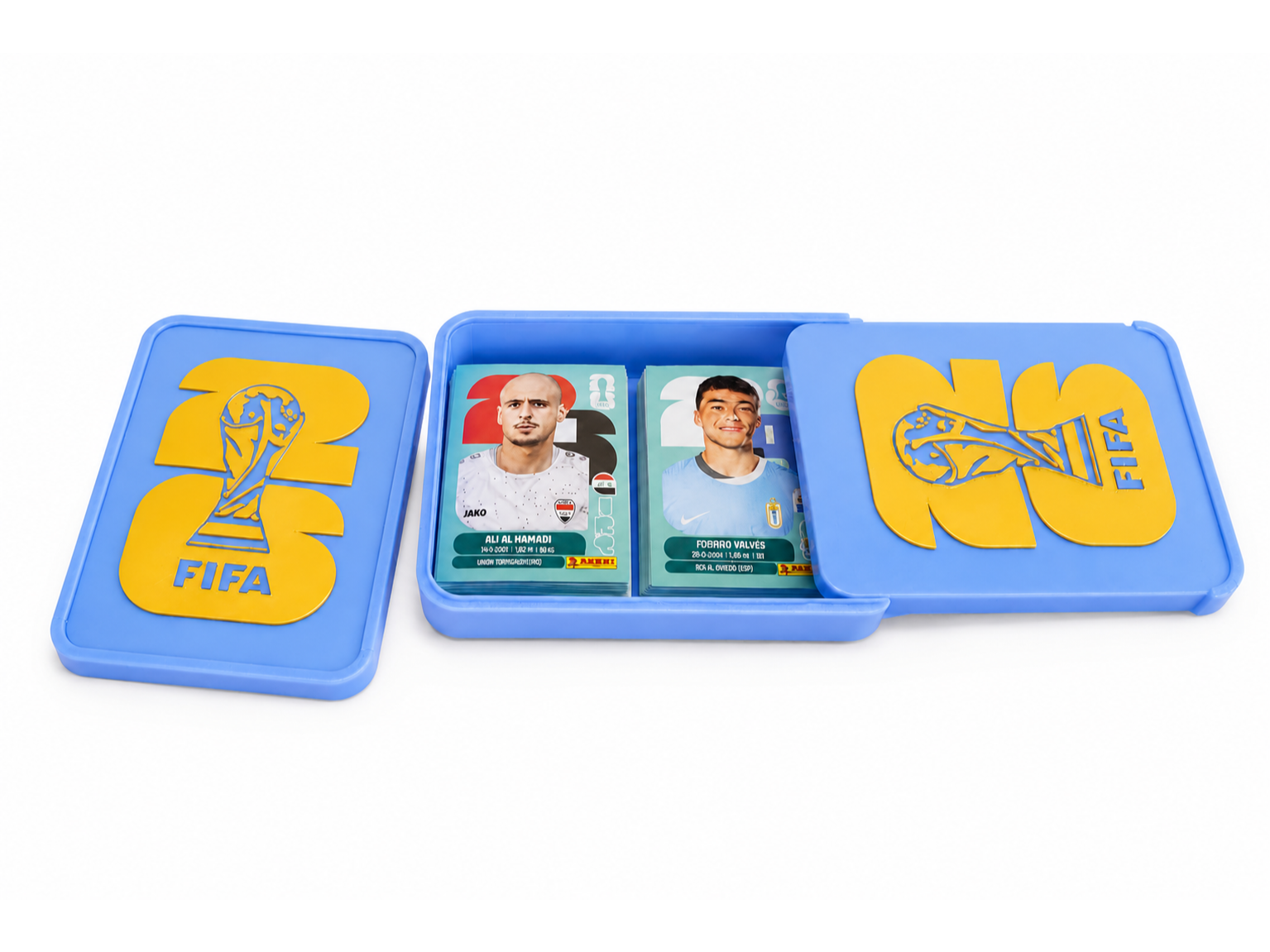 Caja para figuritas doble