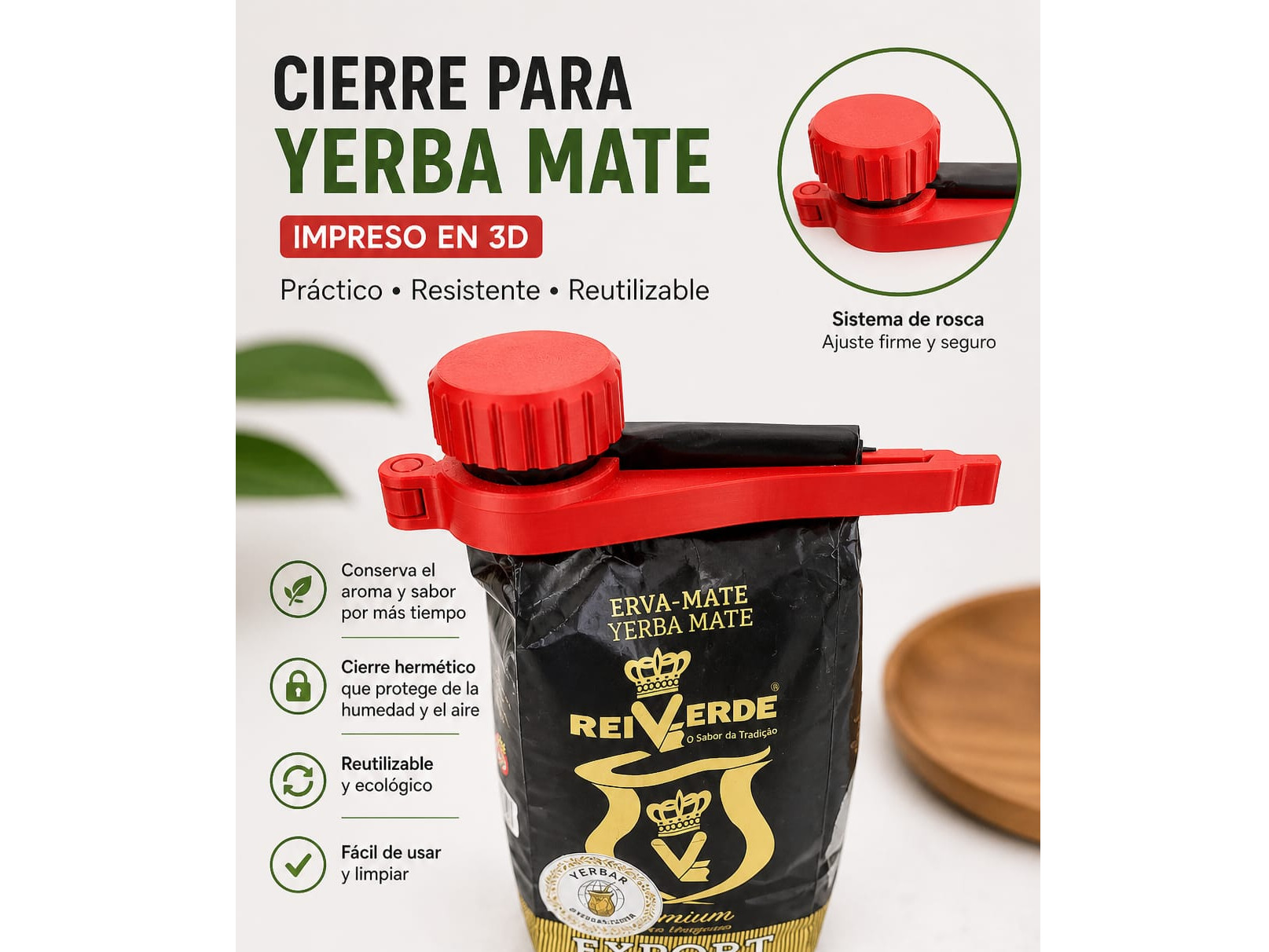 Clip Matero liso