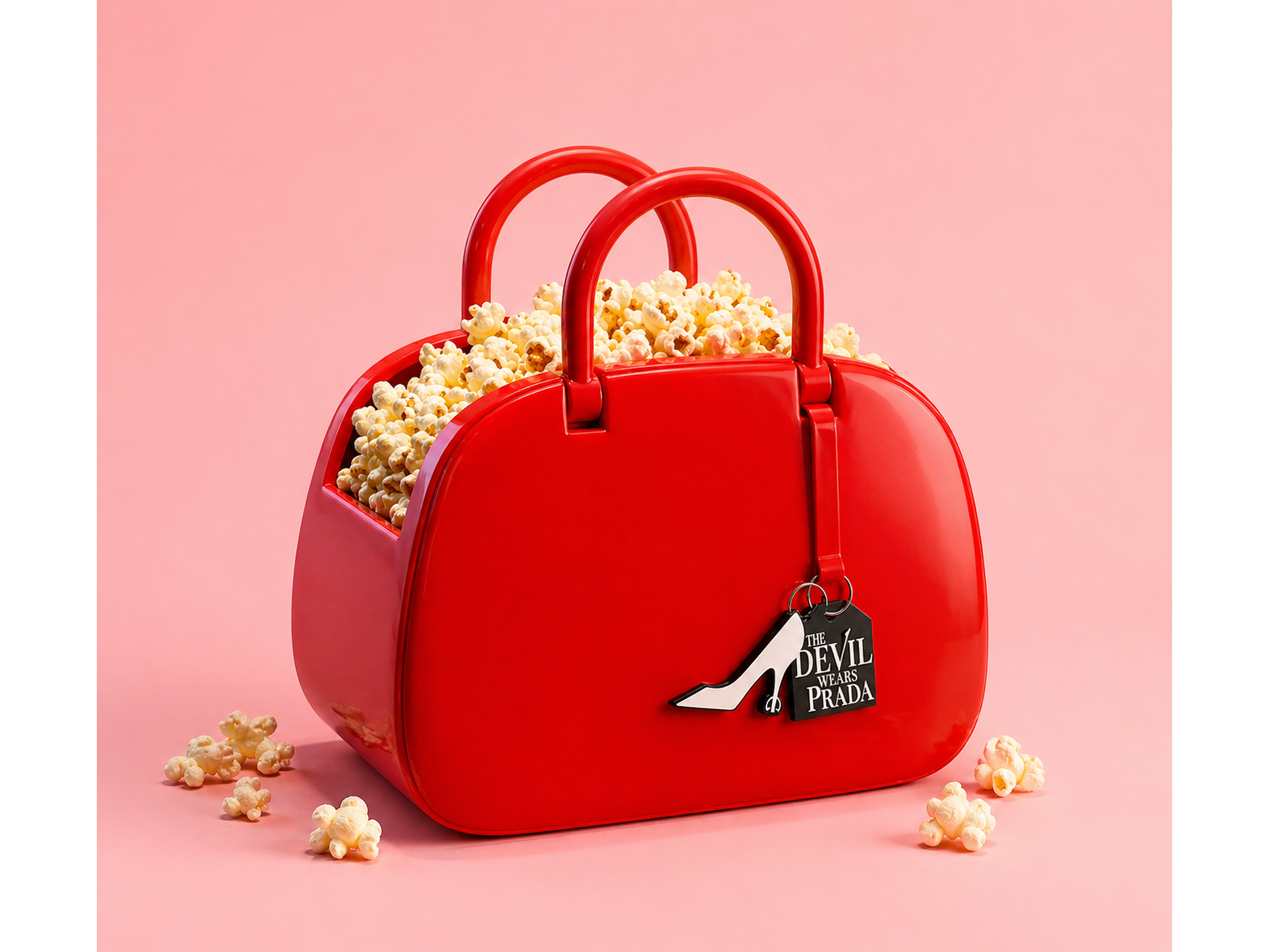 Cartera Pochoclera "Diablo Viste a la Moda"