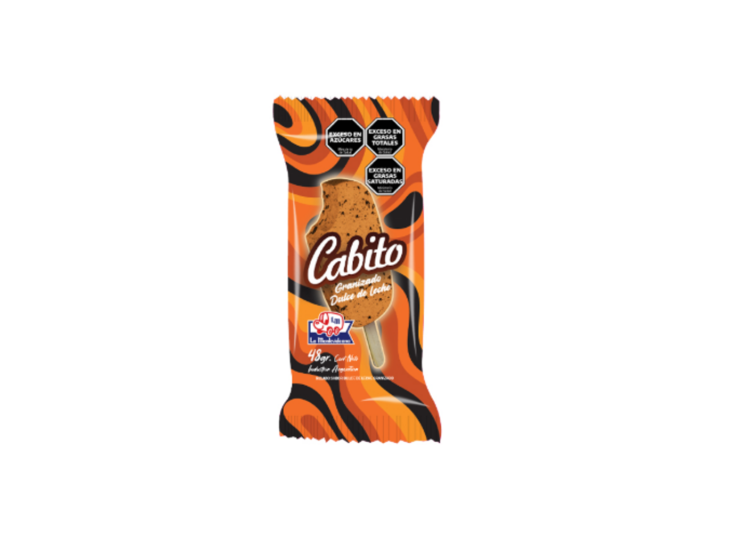 Cabito dulce de leche granizado x 24u