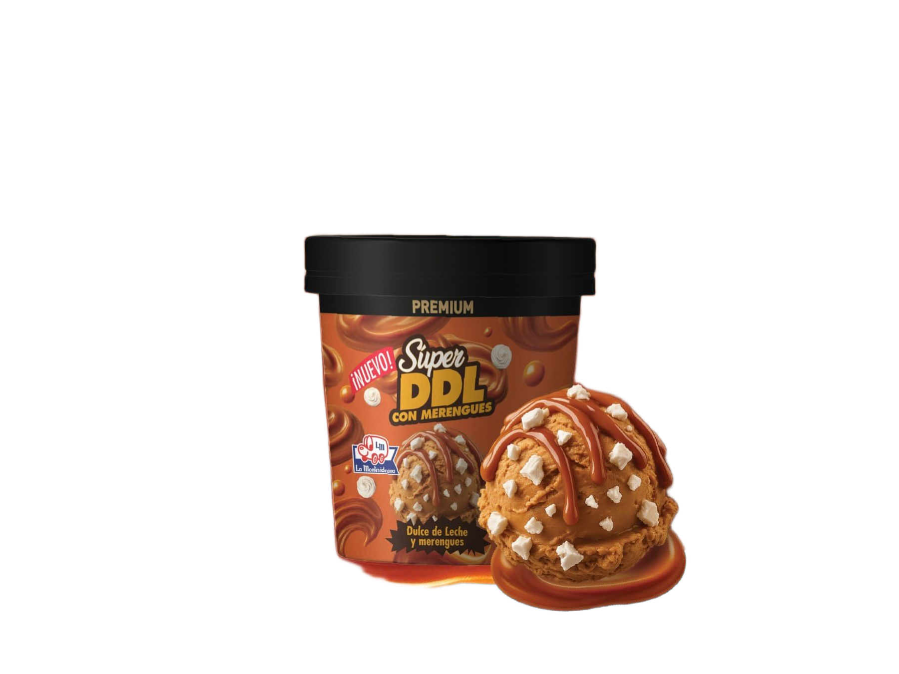 Premium Super Dulce de Leche con Merengues 1L