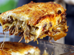 Pastel de papa ( conc arne desmechada)