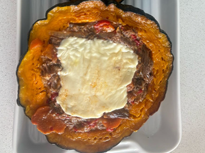 Cabutia rellena de carne desmechada y muzarella de ViandArt