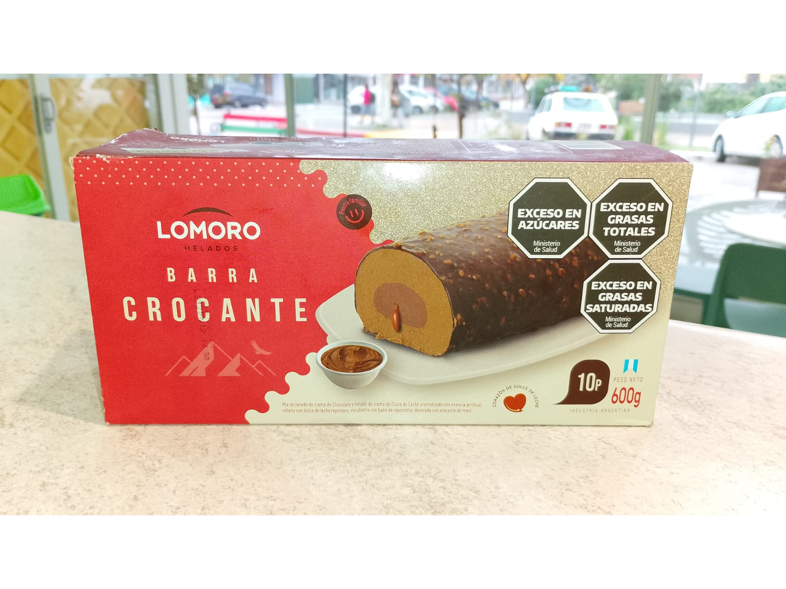 Barra Crocante Lomoro 600g