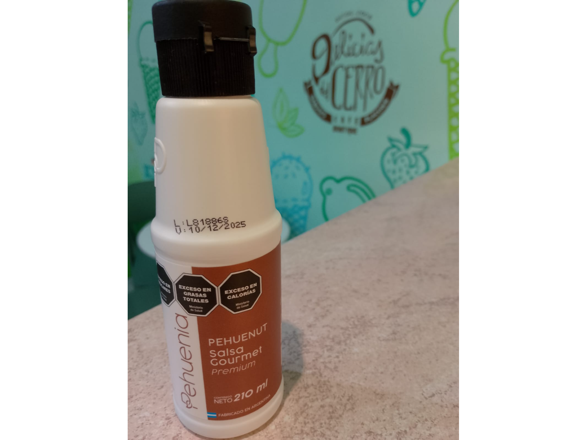 SALSA AVELLANAS PEHUENIA x210ml