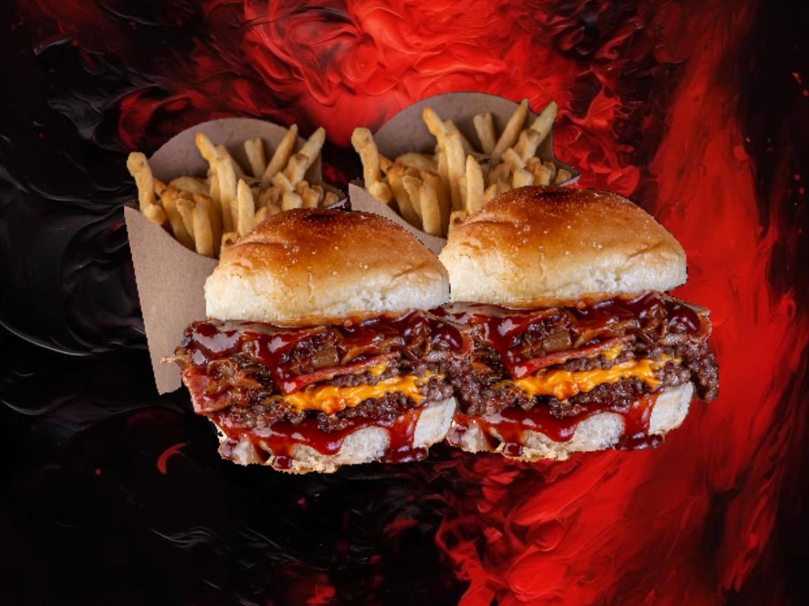 2 Gun's Dobles con papas