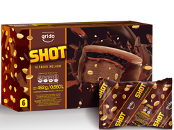 Alfajor Shot x6 unidades