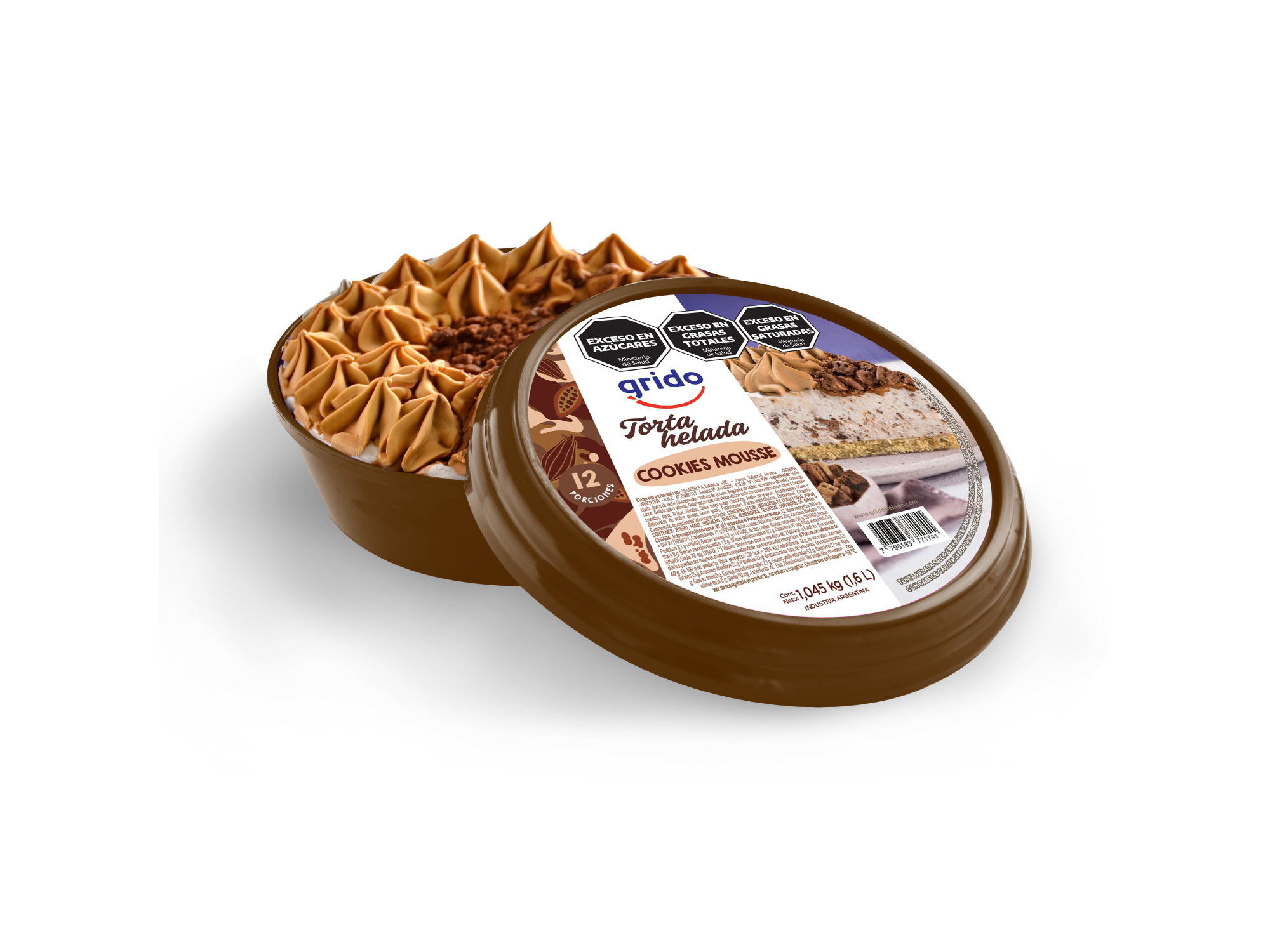 Torta cookies mousse