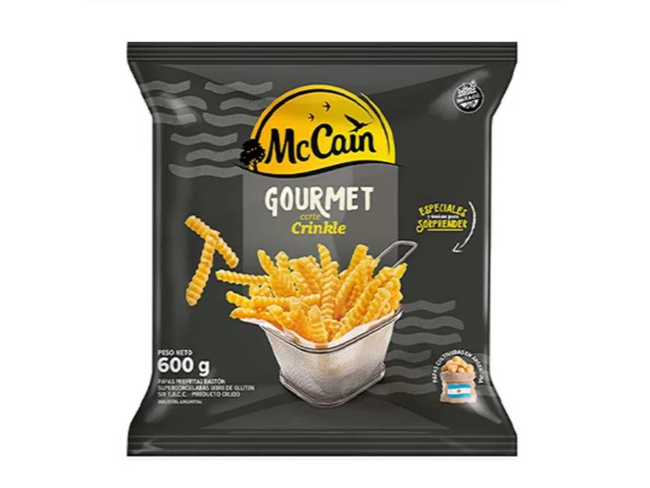 Papas Mc Cain Gourmet crinkle x 600grs