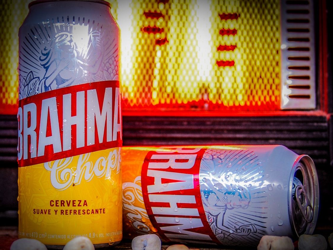 CERVEZA BRAHMA EN LATA