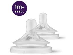 Avent tetina natura response flujo medio 1 mes + x 2