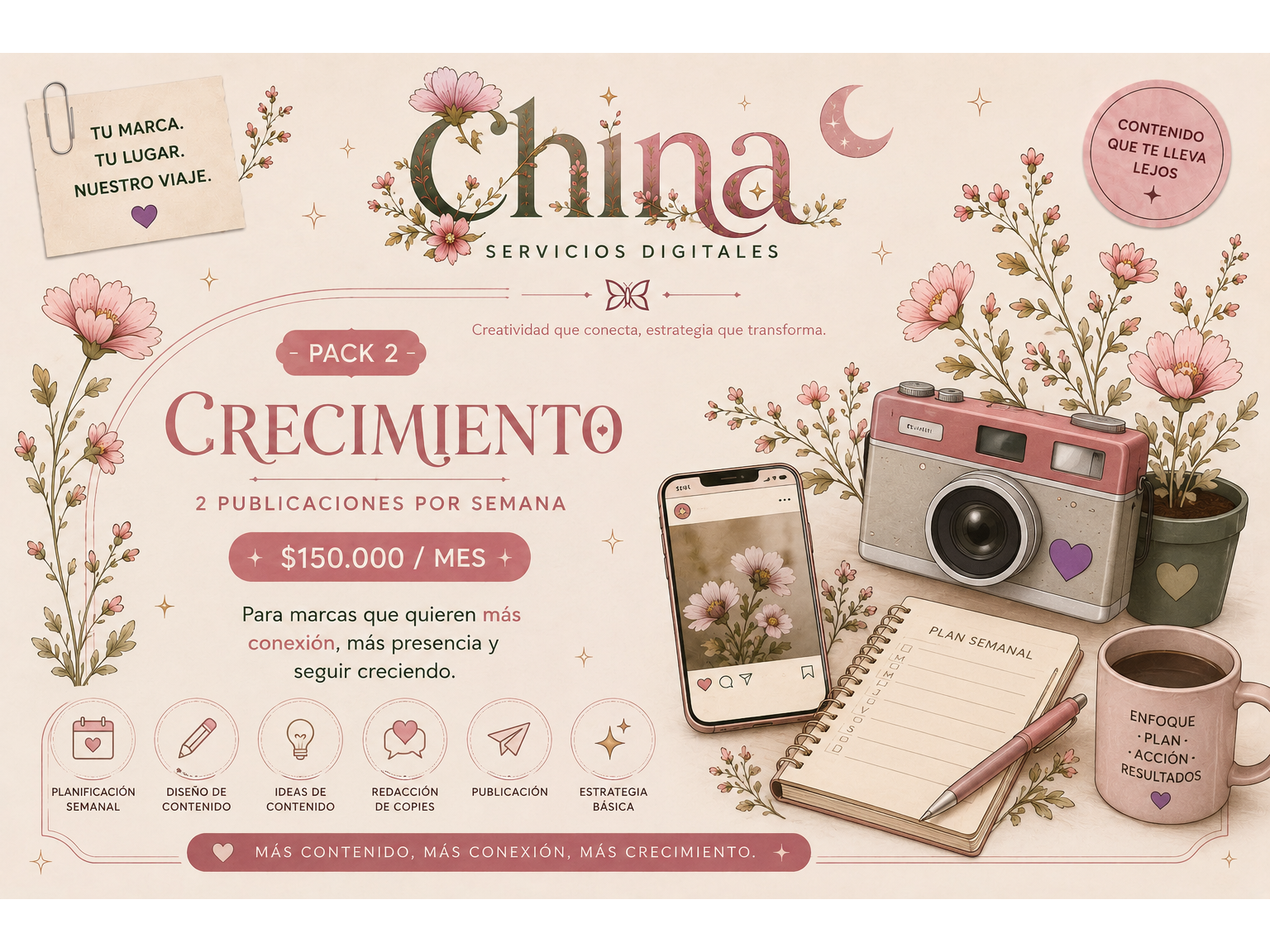 Pack 2 — Crecimiento