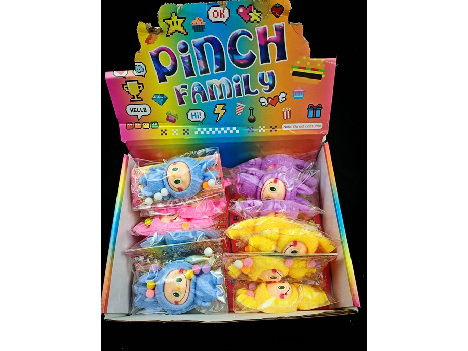 SQUISHIE DE LABUBUS EN BOLSA PVC INDIVIDUAL