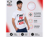 CAMISETA POLIÉSTER SUAVE Y ALGODÓN BLANCA