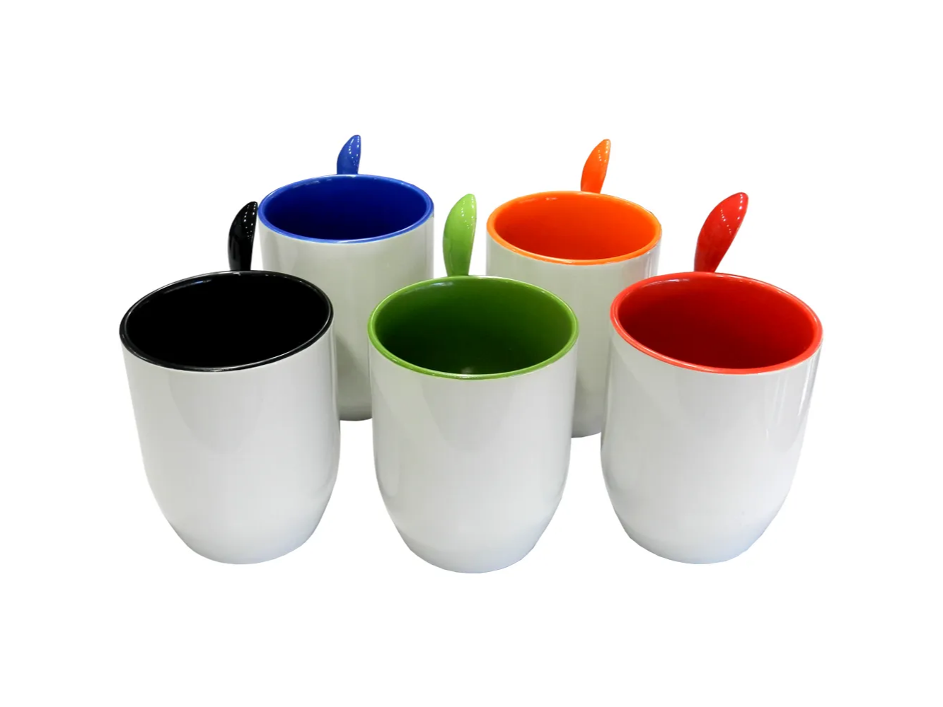 Jarro sublimable con cuchara de color