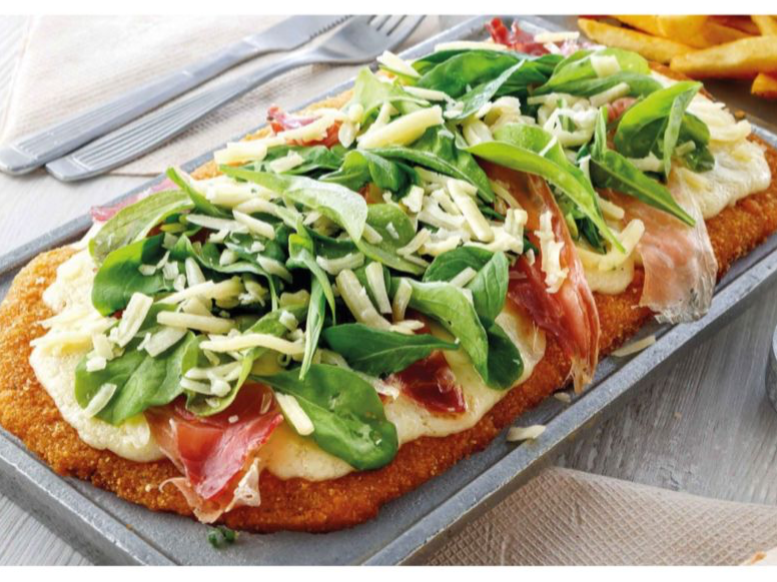 Milanesa XL sin culpa