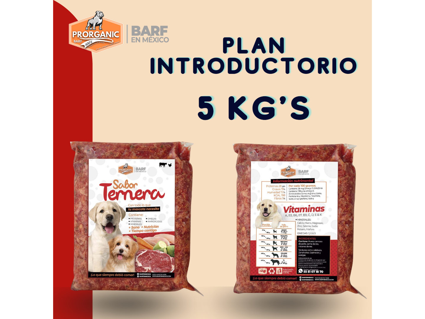 Plan Introductorio 5 Kg's Ternera