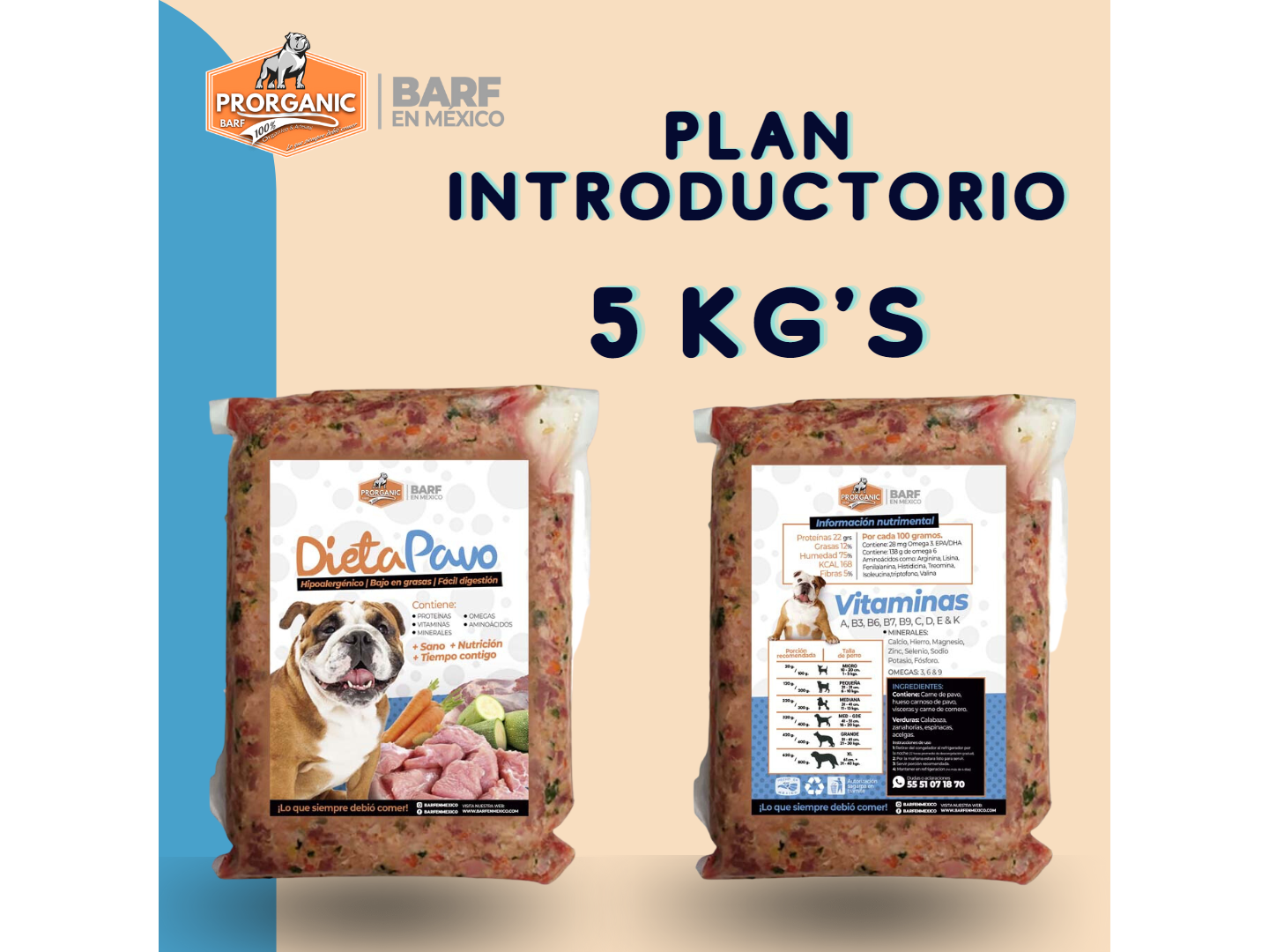 Plan Introductorio 5 Kg's Pavo