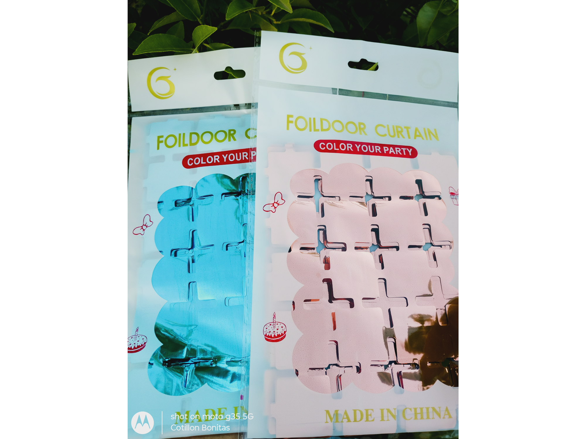 Cortinas tipo shimmer Wall