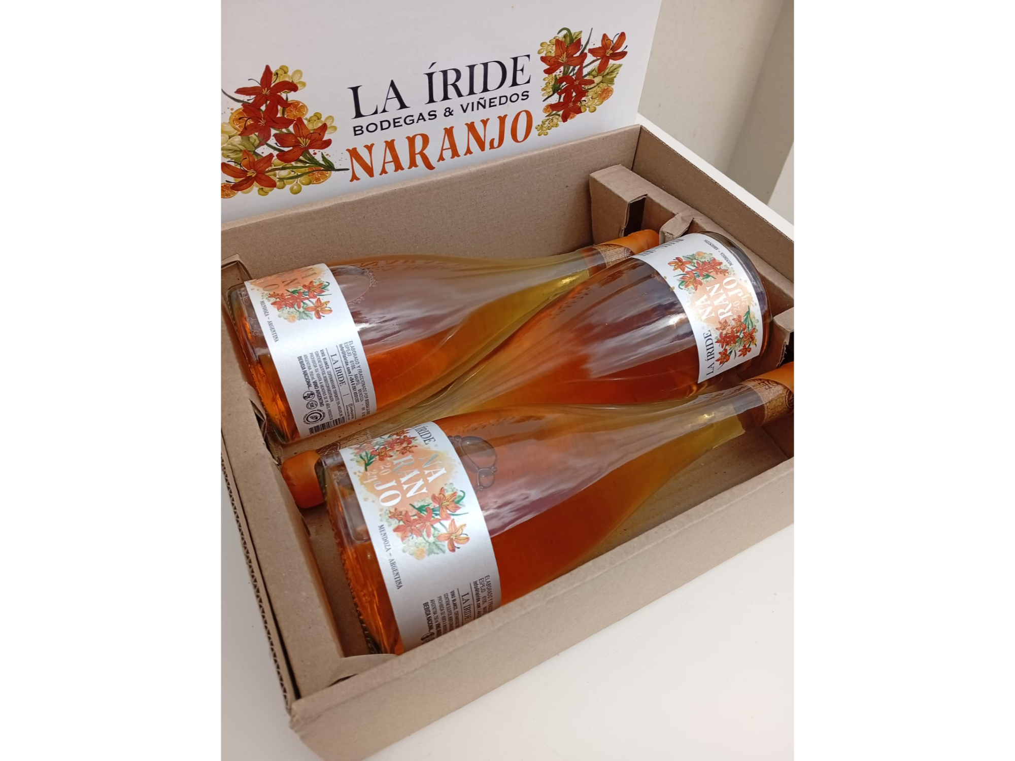IRIDE NARANJO X 3