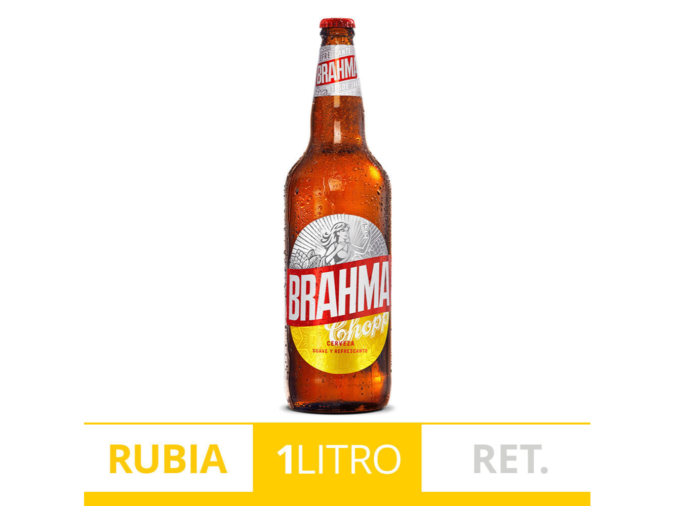 Cerveza Brahma 1 Litro Retornable