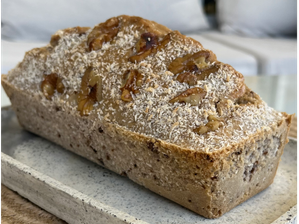 Budín keto sin azúcar con nueces de Siná