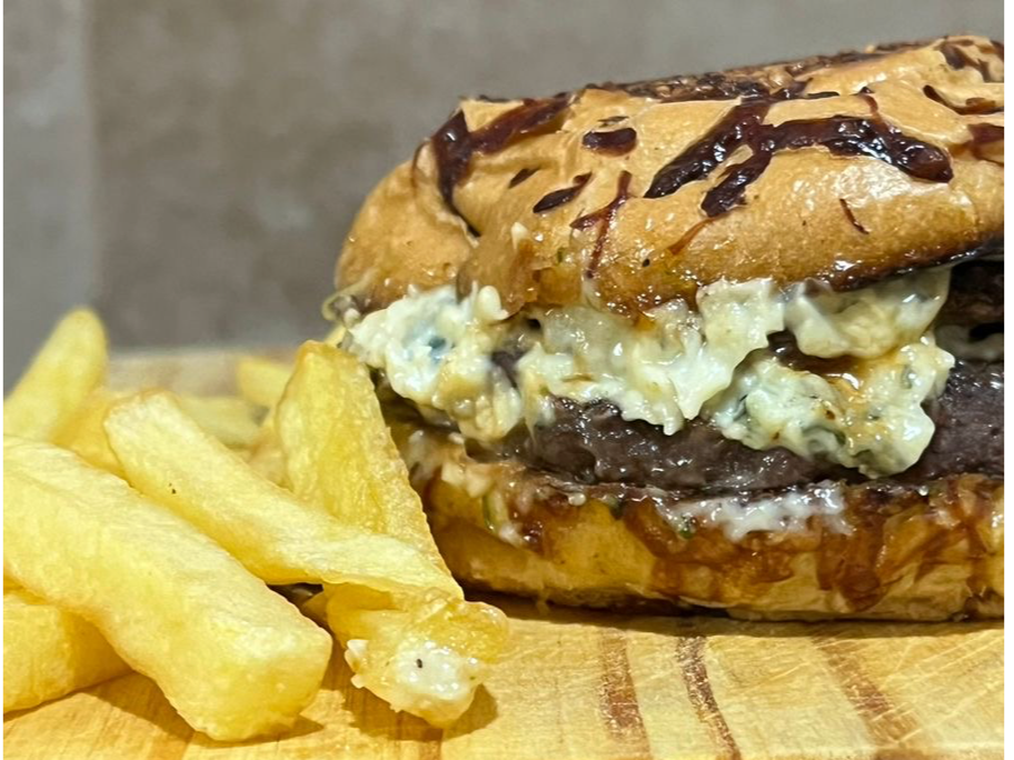 Hamburguesa roquefort