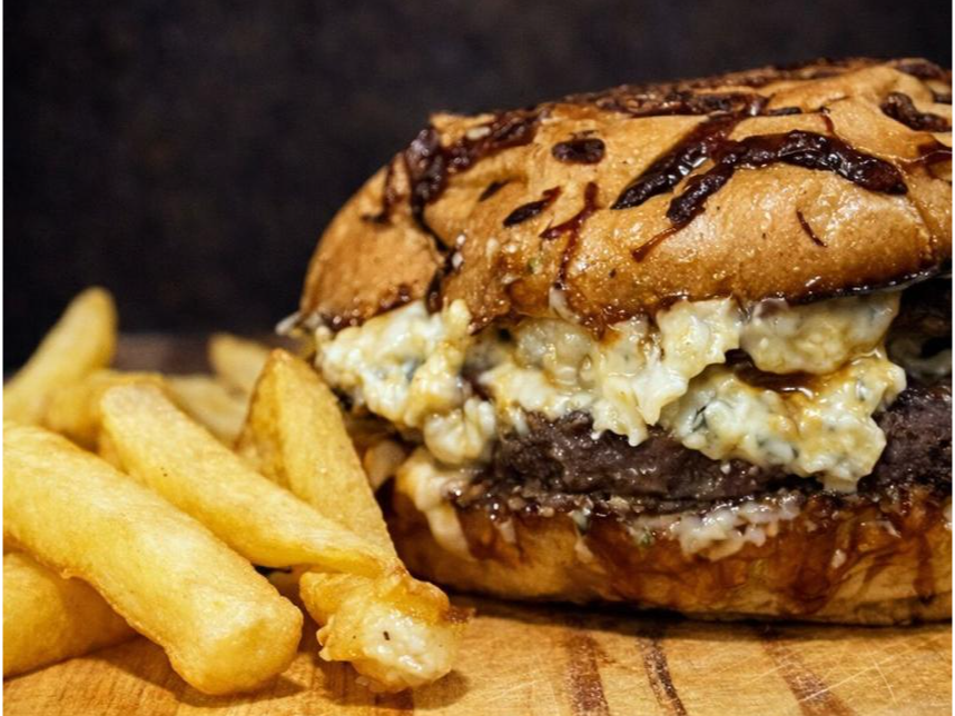 Hamburguesa roquefort