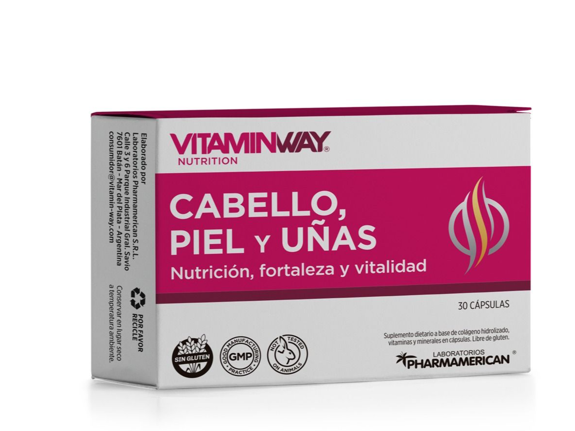Cabello Piel Y Uñas 30 Cap -VITAMINWAY