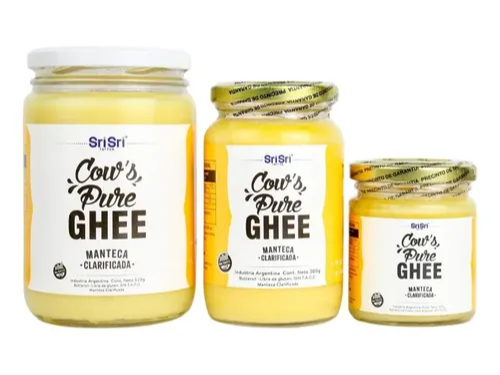 Ghee - Manteca Clarificada - Cow's Pure- SRI SRI TATTVA