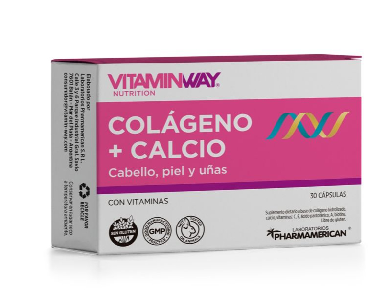 Colageno+Calcio  -VITAMINWAY