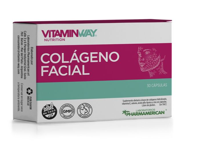 Colageno Facial 30Cap- VITAMINWAY