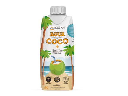 Agua de Coco -GOD BLESS YOU