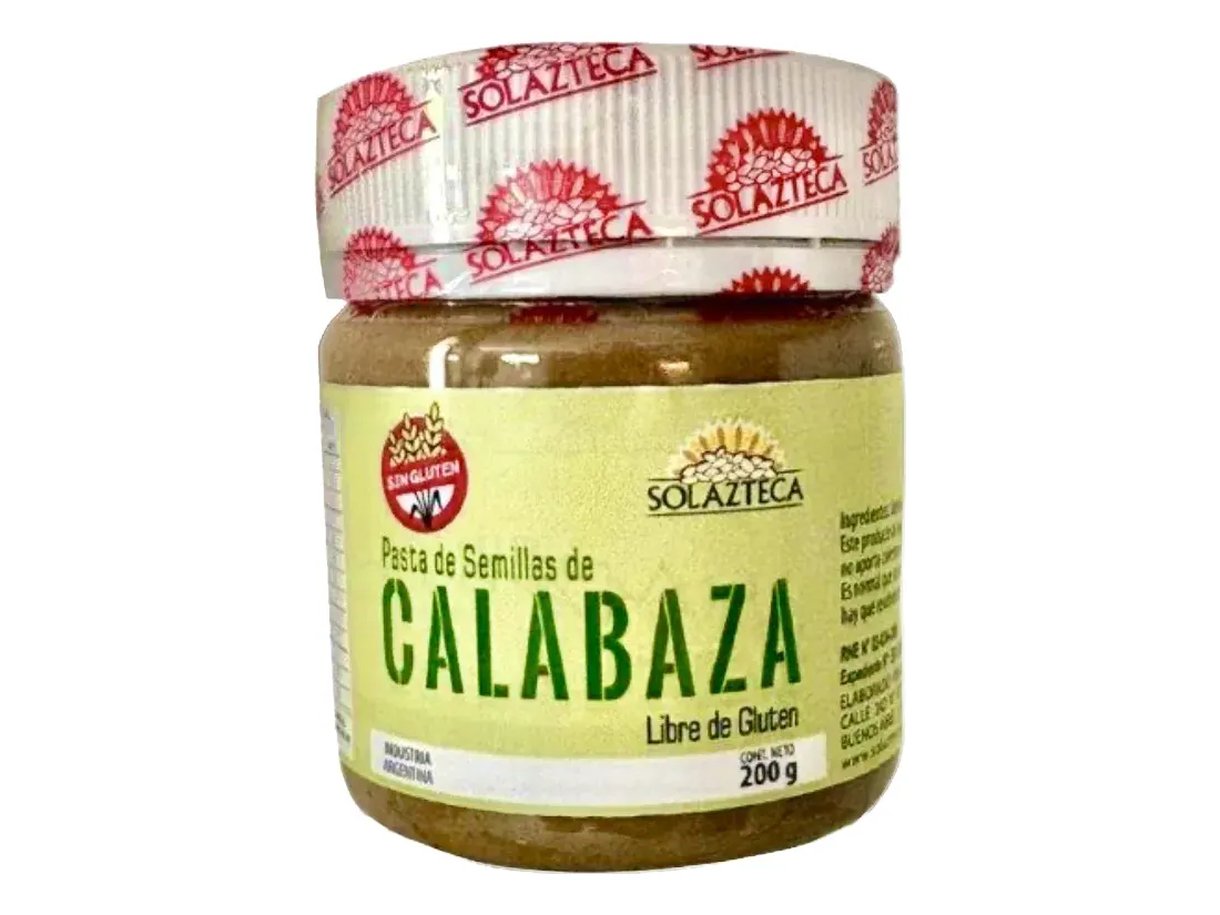 Pasta de Semilla de Calabaza 200gr- SOLAZTECA